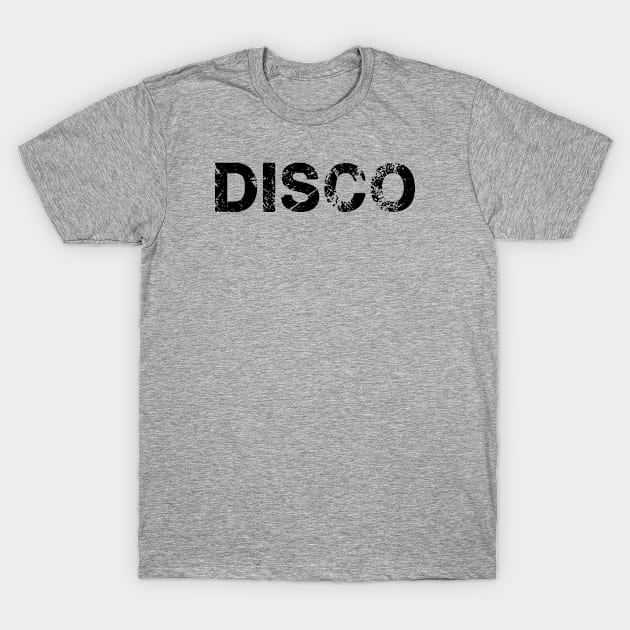 Disco // Typography Design Retro Style T-Shirt by OlasyMasy